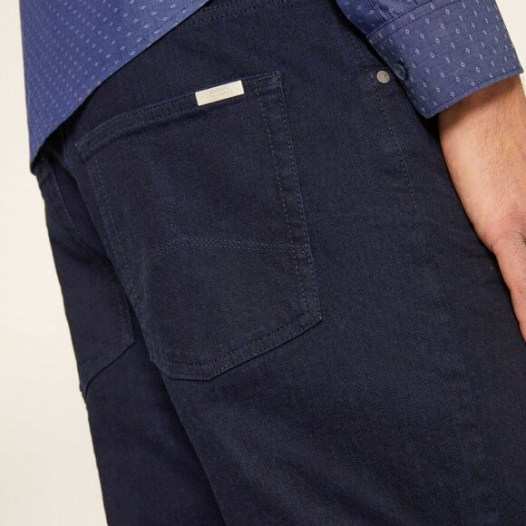 𝅺a/x Armani Exchange "Baggy" Dark Blue Jeans Sz 36 - Picture 3 of 12